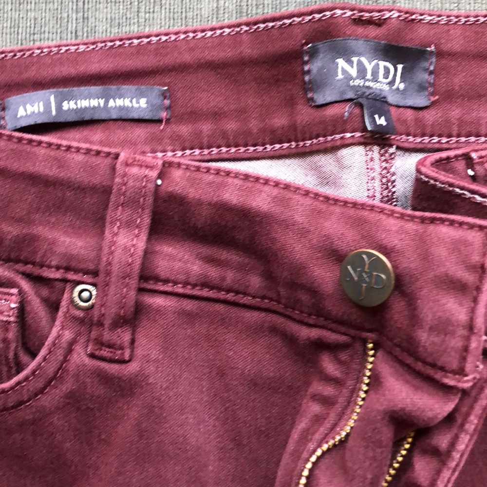 Nydj ankle skinny jeans
